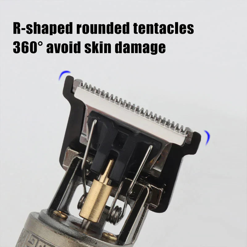 GOLDEN METAL BLADE T9 TRIMMER RECHARGEABLE & WATERPROOF